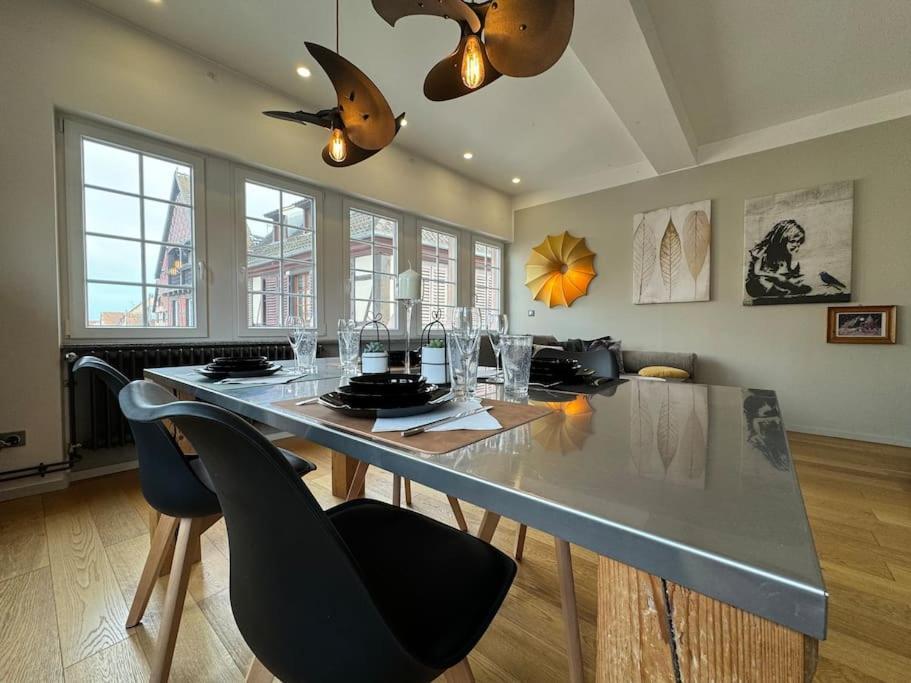 L'Arsenal - Appartement Centre Ville - Poche Commerces & Restaurant - 6 P 셀레스탓 외부 사진